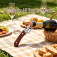 thumbnail image 6 of 2026 Upgraded Multifunctional Vegetable Peeler with Wooden Handle & Bottle Opener, Stainless Steel Peeler Grater & Bottle Opener, Mother's Day Gift, 6 of 7