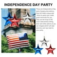 thumbnail image 6 of Raindrops 3 Pcs Pendant Patriotic Decorations Indoor Decorations 15x15cm, 6 of 8