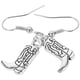 thumbnail image 2 of par de pendientes de vaquera, joyería occidental, pendientes de bota de vaquero, pendientes colgantes, joyería de vaquera, 2 of 6
