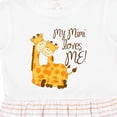 thumbnail image 4 of Inktastic My Mimi Loves Me Girls Toddler Dress, 4 of 5