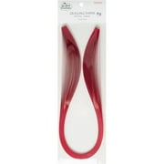 Quilled Creations QC1-1010 0.12 in. Quilling Paper - Crimson, 50 per Pack