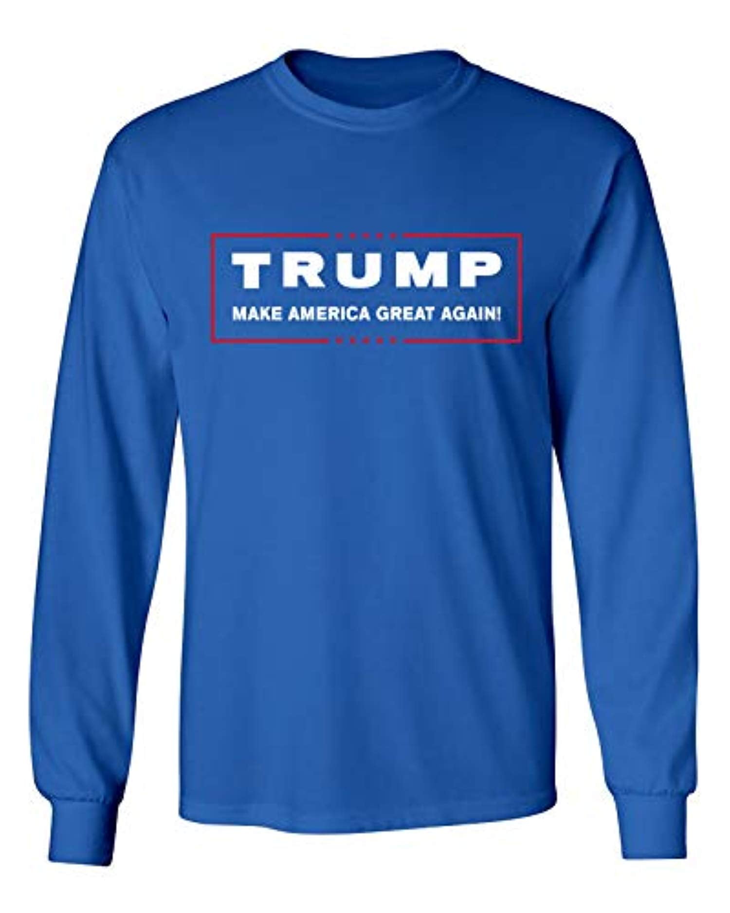 Camisa negra de manga larga para adultos Political Trump Make America Great Again - Imagen 14 de 16
