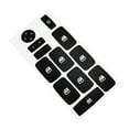 thumbnail image 2 of SPRING For Fiat Croma Windows Button Stickers Decals Repair Worn Button Knob Switch Push Button Window Control Panel Black Car Stickers, 2 of 9