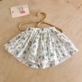 thumbnail image 5 of Girls Dresses Size 7 , Spring Dresses Girls,Floral Summer Dress With Sleeves For Girls Casual Play Outfit Toddler Kids Party Occasion Wear, 5 of 5