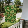 thumbnail image 5 of Wukai Big Colorful Avocados Garden Flags Double Sided Welcome Garden Yard House Flags Outside Outdoor House (Only Flag), 5 of 8