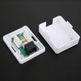 thumbnail image 3 of FLAMEEN Cat6 Mount Box,2Pcs RJ45 Surface Mount Box Cat6 Single-Port Desktop Information Junction Boxes,Surface Mount Box, 3 of 8