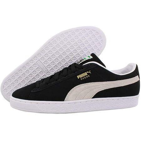 Puma Mens Suede Classic XXI Sneakers - Black/White - 8.5 US