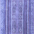 thumbnail image 1 of Ahgly Company Indoor Square Abstract Blue Modern Area Rugs, 5' Square, 1 of 4