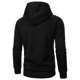 thumbnail image 3 of pstuiky camisas de manga larga para hombre, Sudadera con capucha y cremallera lateral para hombre, chaqueta de color liso, cárdigan informal, sudadera con capucha de manga larga camisetas de hombre l, 3 of 4