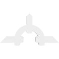 thumbnail image 2 of 60"W x 30"H x 4"D x 6"F, 12/12 Pitch, Ericson Architectural Grade PVC Gable Bracket, 2 of 8