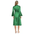 thumbnail image 6 of renvena Women Church Elegant Minister Choir Dress Uniform Priest Cloak Clergy Robes Green XL, 6 of 7