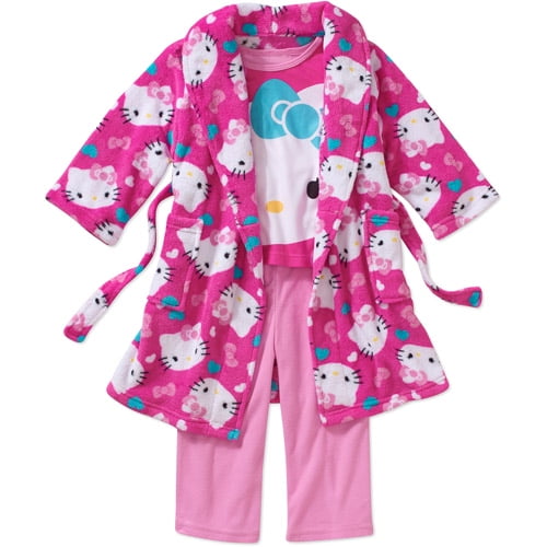baby Toddler Girl Character Robe And P