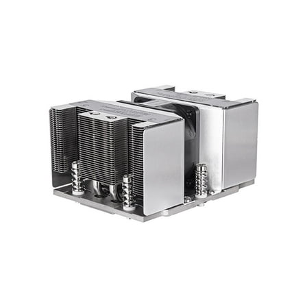 SilverStone XE02-SP5B 2U Small Form Factor Server / Workstation CPU Cooler for AMD SP5 Sockets