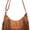 Brown, variant on Suede Fringe Purse for Women Downtown Girl Accessories Vintage Shoulder Bag Chic Vegan Suede Hobo Bags