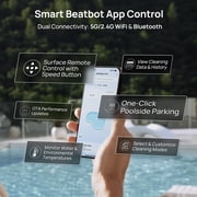 Beatbot AquaSense 2 Pro Cordless Pool Vacuum Robot، تنظيف لا مثيل له 5 في 1، موقف سيارات سطحي، سطح مائي منزوع الدسم مع التحكم في التطبيق، توضيح المياه، لحمامات السباحة حتى 3،875 قدم مربع – Emerald Green