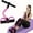 Pink, variant on Multifunctional 6-Tube Foot Pedal Resistance Band Trainer - Purple Elastic Yoga Fitness for Abs, Arms, Legs & Stretching, Home Gym Equipment