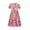 Pink, variant on Fsqjgq Baby Girl Clothes Toddler Spring Dress Summer Spring Outfits for Toddler Girls Casual Dress Summer Scoop Neck Short Sleeves Floral Flowy Print Plain Dresses Beach Princess Dress 120
