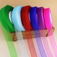 thumbnail image 5 of HOMEMAXS Assorted Color Organza Ribbon for Decorating Made of Nylon Smooth and Shiny 2CM, 5 of 8
