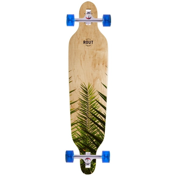 Rout Palms Drop-Thru Longboard Complete