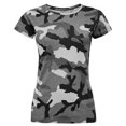 thumbnail image 1 of SOLS- Camiseta de manga corta Camo para chica/mujer (Gris Camuflaje), 1 of 3