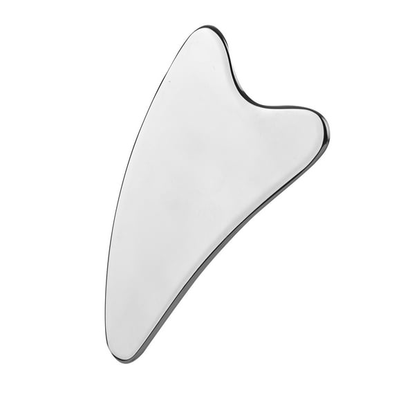 Stainless Steel Massage Scraping Tool for Face Body Skin Stainless Steel Scraper Facial Tool Metal Face Massager Board
