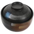 thumbnail image 1 of 1pc Soup Bowl with Lid Ceramic Stewing Pot Household Exquisite Soup Bowl, 1 of 9