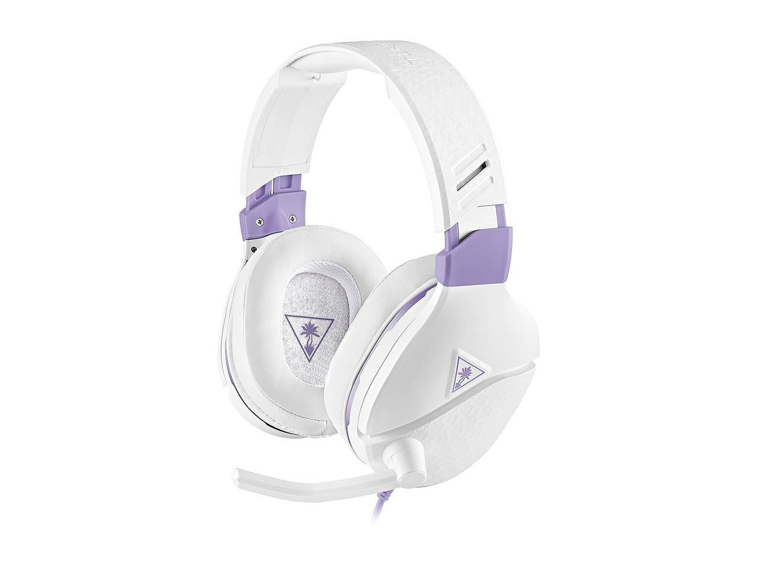 Recon Spark Headset - React-R White/Purple Controller Bundle