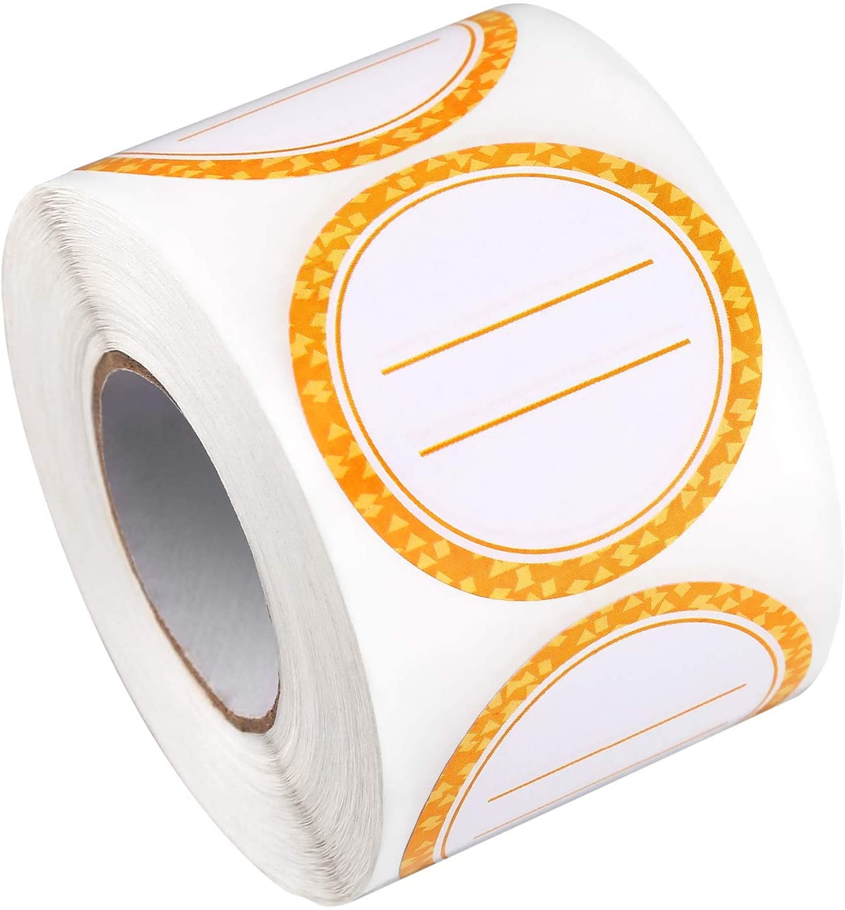 AIEX 500pcs Canning Labels Round Shape Jar Stickers Writable Canning