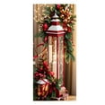 thumbnail image 2 of Costeam Christmas Door Decorating Kit with Santa Claus Border, Removable Door Stickers and Hanging Scene Set, Festive Party Decoration, 2 of 6
