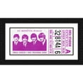 thumbnail image 2 of Stephen Chambers 24x12 Black Ornate Wood Framed With Double Matting Wall Art Titled - Shea Ticket, 2 of 6