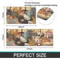 thumbnail image 5 of Farmhouse Kitchen Mats Sets 2 Piece Cushioned Anti-Fatigue Comfort Mat for Home & Kitchen Rules Theme Kitchen Cushioned Runner Rug Decor 17x30 and 17x47 Inch, 5 of 6