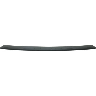 Bumper Step Pad Compatible With 2009-2015 Honda Pilot Center Textured Black