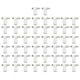 thumbnail image 1 of 50Pcs Air Flow Control Valve Pneumatic White Adjustment Durable Quick Connector SL6‑M5, 1 of 5