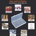 thumbnail image 2 of Caja de almacenamiento de fotos Gbivbe, 4 x 6 pulgadas, 18 pulgadas, funda interior para fotos transparente, 2 of 7