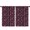 Breast Cancer, variant on Blackout Kids Curtains,Pink Breast Cancer Childrens Insulated Curtains Set Of 2,Bedroom Essentials,Toddler Room Decor 42"x54"