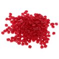 thumbnail image 1 of Mini botones de flores de nailon de 10 mm para coser botones de 2 agujeros para accesorios de ropa de muñeca, paquete de 300 rojo Sunnimix Mini botones de flores, 1 of 8