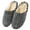 Black, variant on KYAIGUO Women Men Cotton Slippers House Shoes Plush Lined Shoes Non-slip Comfortable Shoes