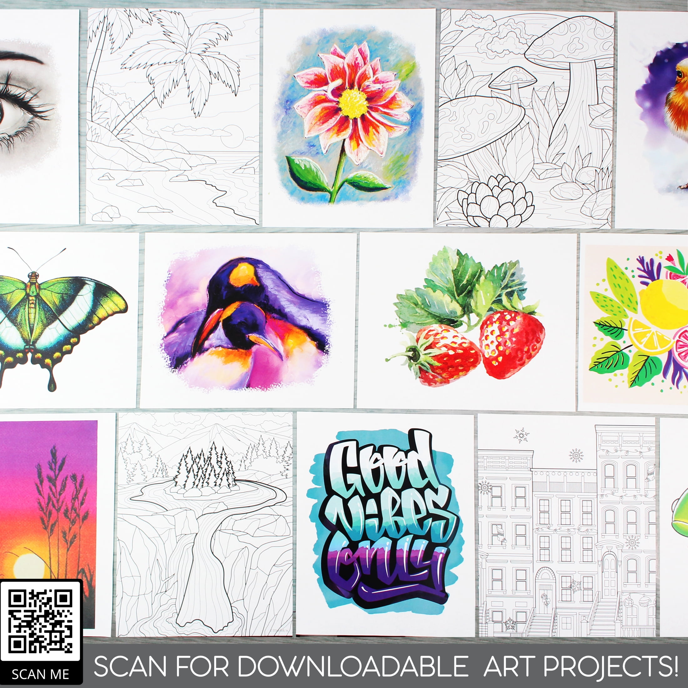 ArtSkills Stack & Store Art Set, 120 Pieces