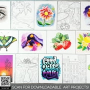 ArtSkills Stack & Store Art Set, 120 Pieces
