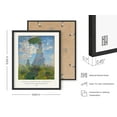 thumbnail image 3 of HAUS AND HUES Claude Monet Artwork Fine Art Paintings Water Lilies Claude Monet Monet Poster Famous Art prints Famous Paintings Modern Monet Monet Prints Monet Wall Art BLACK FRAMED (8" x 10"), 3 of 6