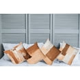 thumbnail image 4 of Ambesonne Throw Pillow Cover 4 Pack, , 24", Peach Caramel and Dark Rust, 4 of 7