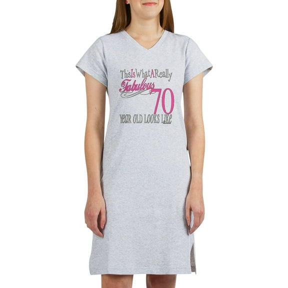 CafePress - 70Th Birthday Fabulous - Women's Nightshirt