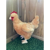 12" Stuffed Realistic Chicken Plush Toy