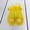 Yellow, variant on Women's Jelly Flat Sandals Seashell Decor Transparent PVC Ankle Strap Open Toe Summer Beach Casual Walking Shoes Clear 7 Wide
