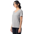 thumbnail image 6 of Athletic Works Women's and Women's Plus Core Active V-Neck T-Shirt, Sizes XS-4X, 6 of 7