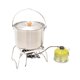 thumbnail image 3 of Mini cesta portátil para asar a la parrilla con asa de acero inoxidable en el bolso Ndcxsfigh Nuevos Originales, 3 of 9