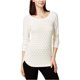 thumbnail image 2 of Maison Jules suéter de punto para mujer, color blanco roto, XS, 2 of 2