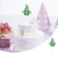 thumbnail image 6 of Voiceine St Patricks Day Cake Topper Four Leaf Cupcake Toppers Dessert Fruit Picks Holiday Cake Picks For Holiday Party Favor 24Pcs, 6 of 10