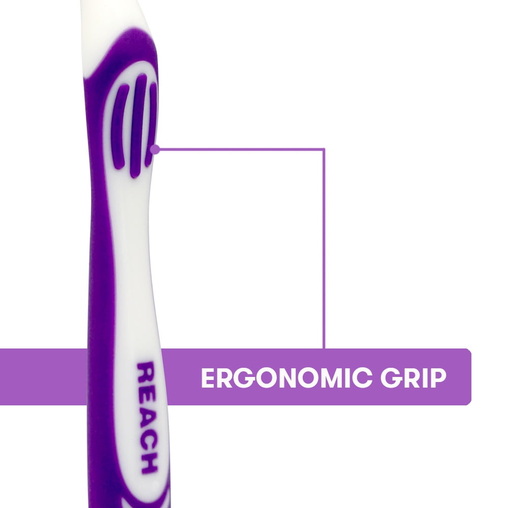 Reach Essentials Toothbrush, Soft, 6 Count