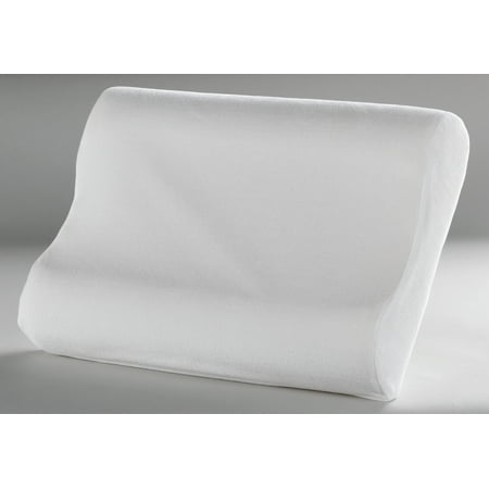 Beautyrest Contour Memory Foam Travel Pillow with Removable Cover